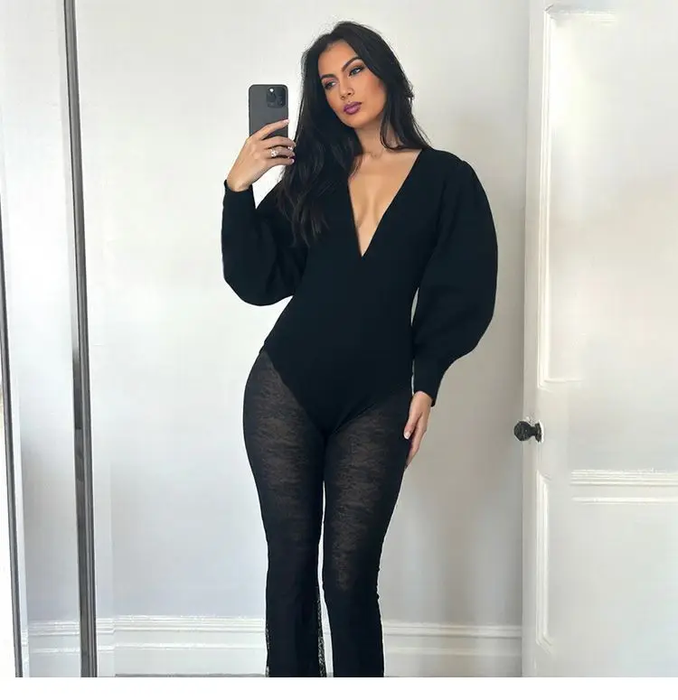 

Bodysuits Unisex Womens Body-Hugging Bodycon Slim-Fit Tight-Fitting Stretchable Elastic Fitted Soft Breathable Comfortable Basic