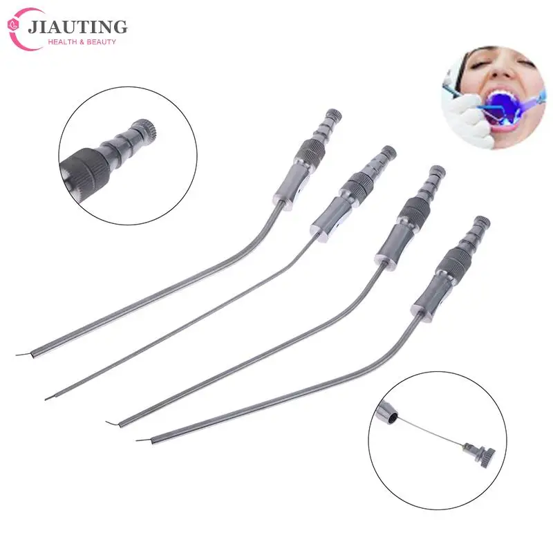 

2/3/4/5mm Multiple Specifications Dentistry Stainless Steel Weak Straw Implants Sucker Pipettes Dental Surgery Tools Oral Cavity