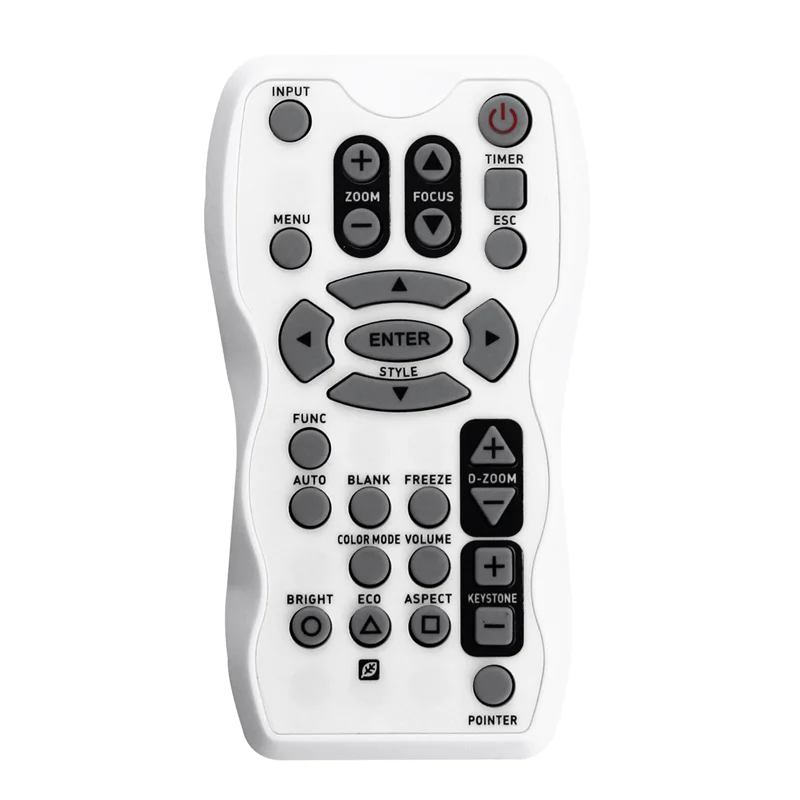 Replace YT-110 Projector Remote Control for XJ-A141, XJ-A146, XJ-A241, XJ-A246, XJ-A251, XJ-A256, XJ-M250