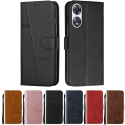 Dla OPPO A78 A98 5G etui z klapką pokrowiec na telefon w stylu okładki na książkę do Coque OPPO A 78 A98 A58 5G OppoA78 A58 A38 A18 skórzane etui ochronne na telefon