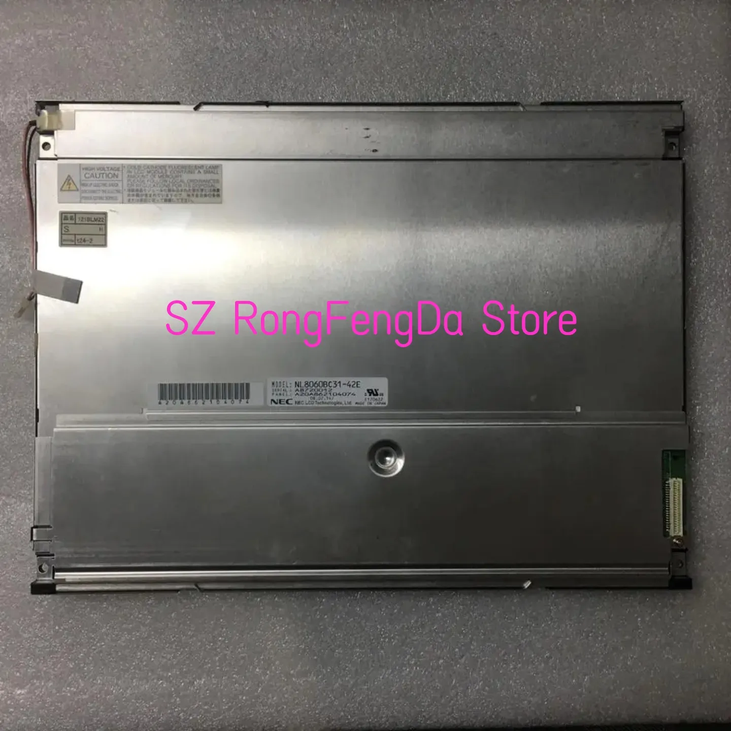 

NL8060BC31-42E NL8060BC31-42 12.1 inch 800*600 LCD Display Panel for Industrial Equipment