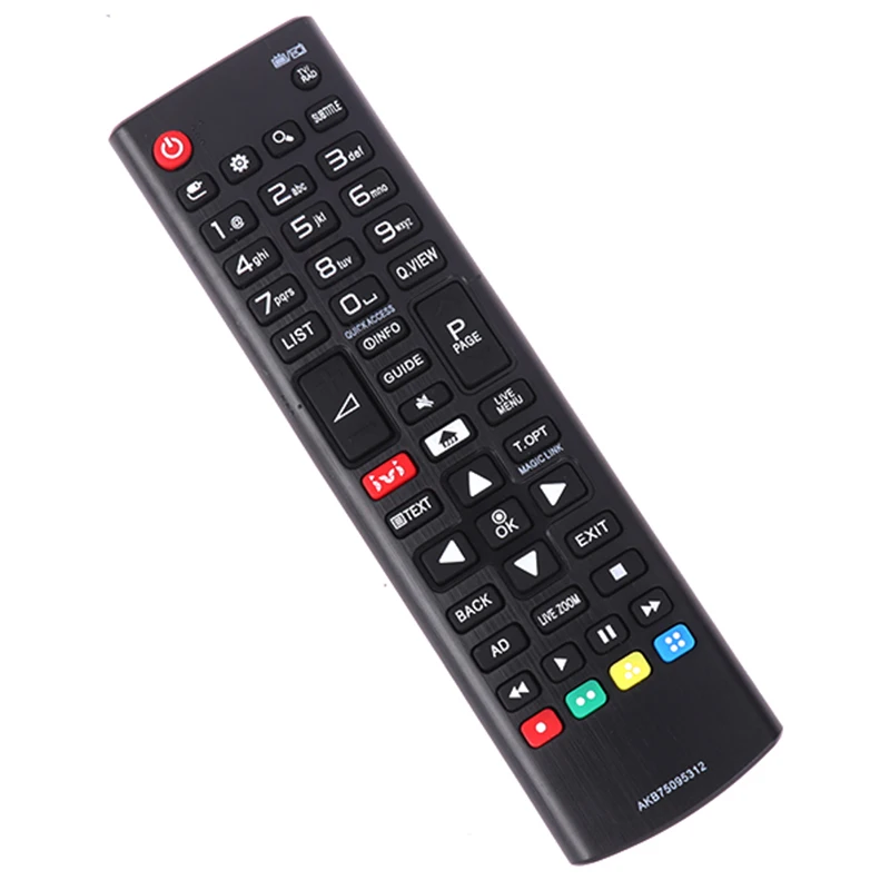 NEW Replacement AKB75095312 For LG  LCD TV Remote Control 43UJ634V-Zd 24LJ480U 24MT49S 28LK480U