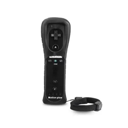 Imagen 2 del producto Mando a distancia Motion Plus opcional para mando a distancia Wii, Control de juegos Nintendo Wii con funda de silicona, 1 Uds.