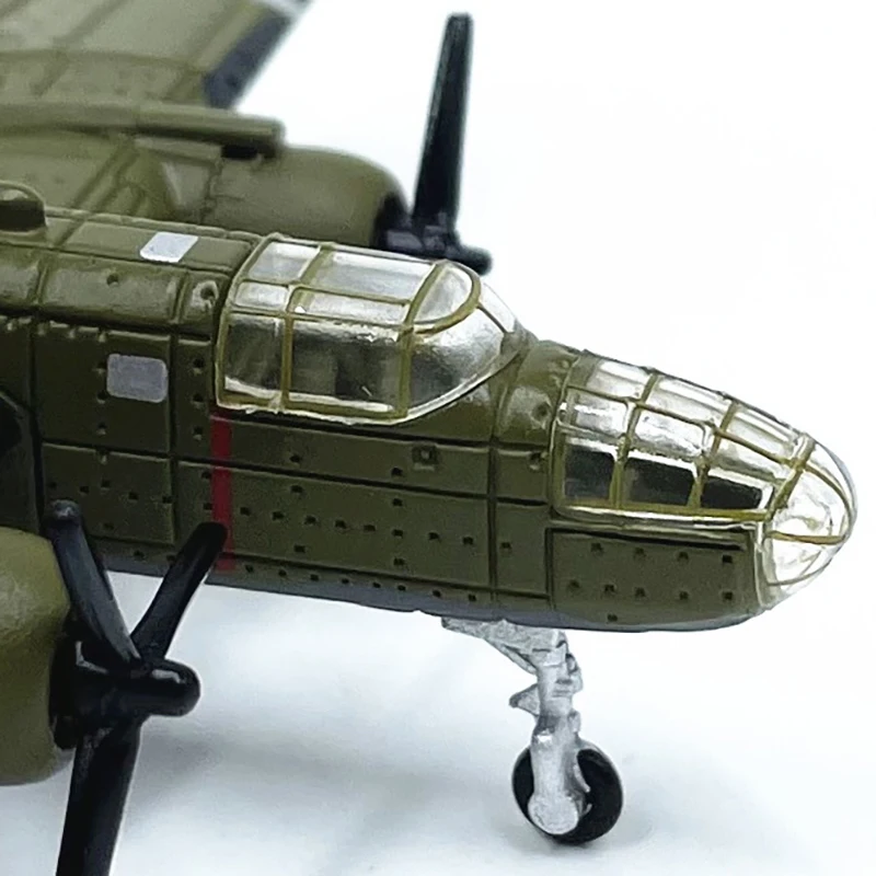 Diecast 1:200 Scale American B-25 Bomber Original Finished Alloy Airplane Model Simulation Static Collectible Toy Gift