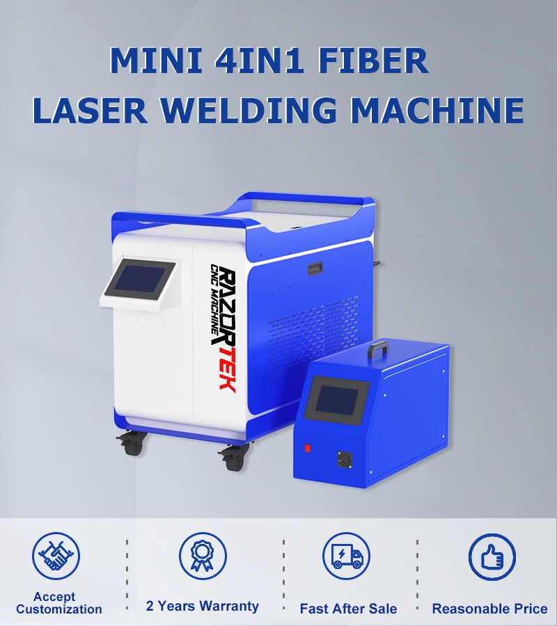 long service life multi-laser laser welding wire feeding machine 4 in 1