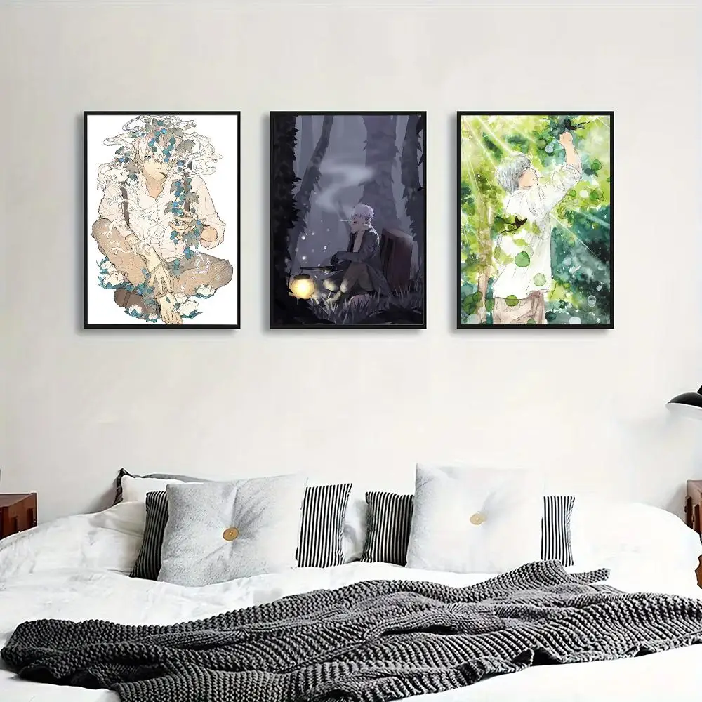 M-Mushishi-i Poster Wall Art Print, Aesthetic Room Decor, Modern Home Decor, Removable Print