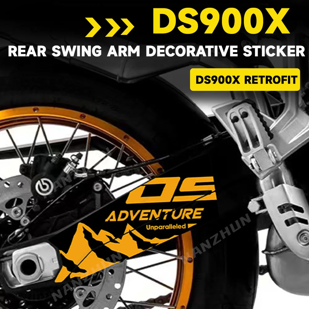 

For VOGE DS900X DS 900X DSX900 DSX 900 2024-2025 Motorcycle Rear Swing Arm Decal Body Decoration Sticker FOR DSX900 VOGE