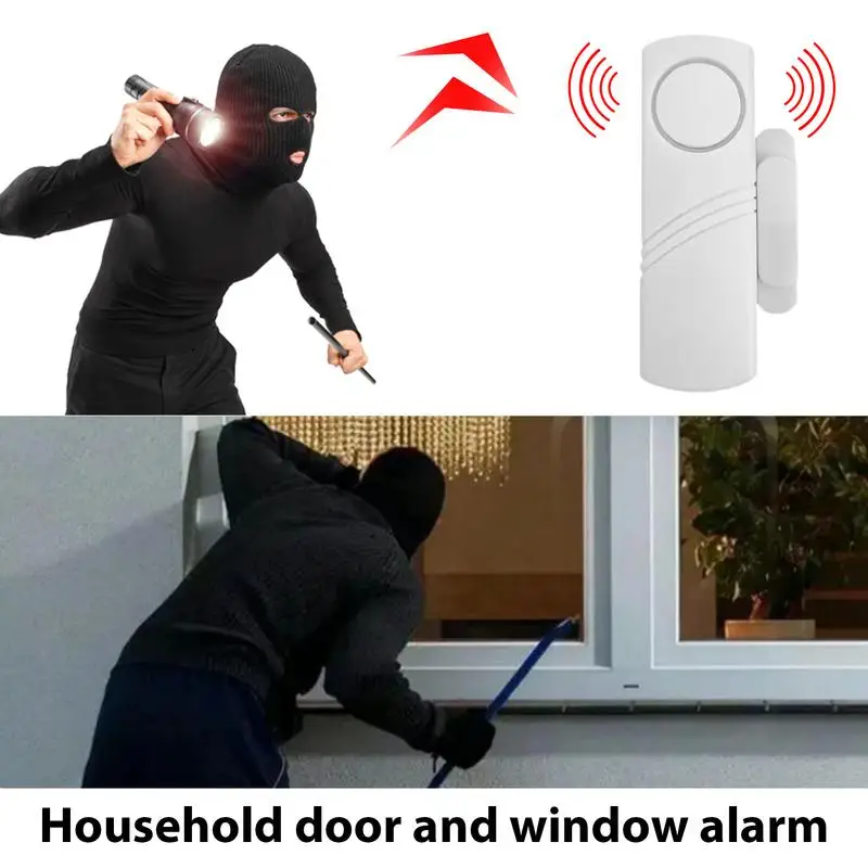 Window Alarm Sensors High Quality Home Invasion Protection Wireless Smart Door Detectors Easy Installation For Households