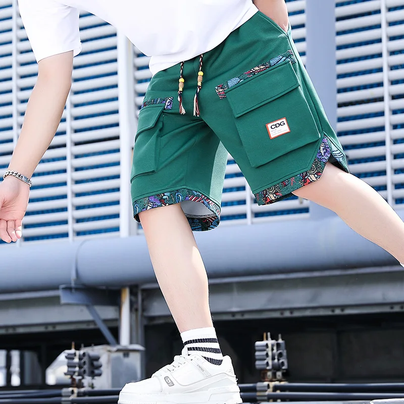 Summer New Sports Shorts Men\'s Basketball Game Training Running Casual Loose Five-Point Pants Men Sweatpants  Shorts