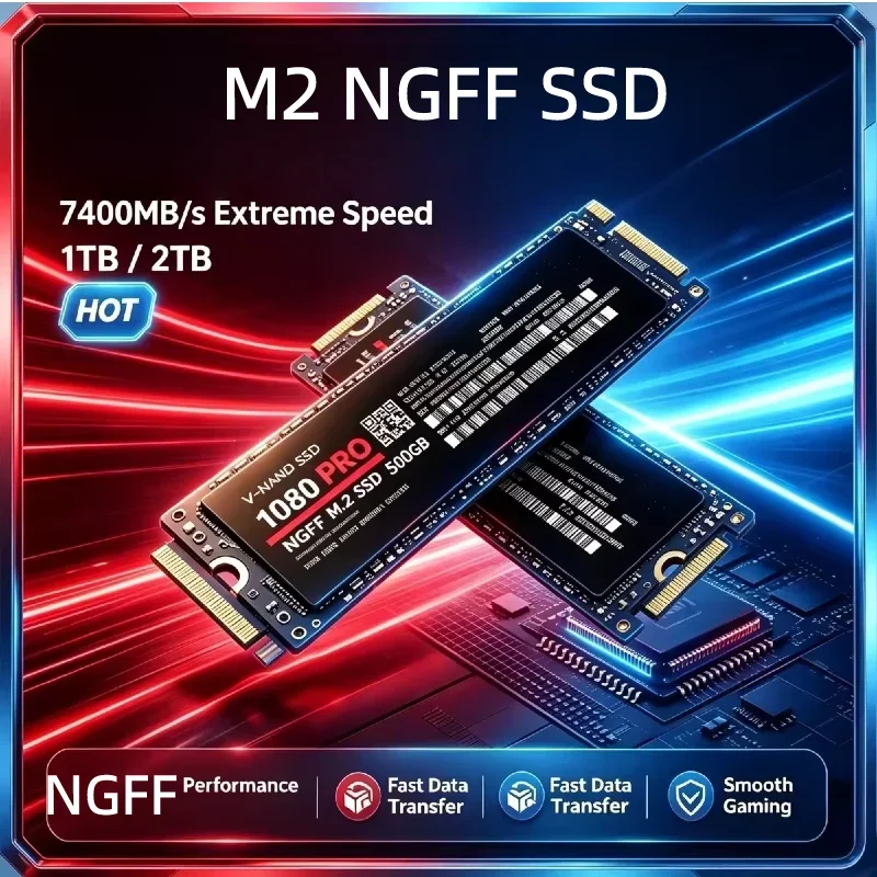 2026 New Original 1080PRO SSD M.2  NGFF 500GB 1TB 2TB Internal Solid State Drive Hard Disk 4TB for Desktop Laptop Notebook PC