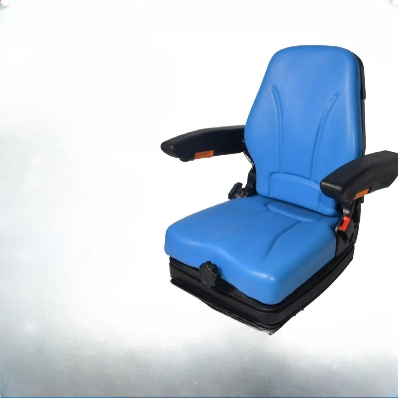 

Mechanical shock absorber seat Construction machinery Excavator Forklift seat Electric lock Slide universal