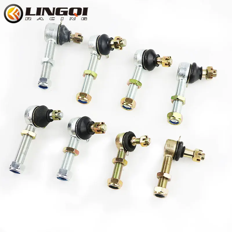 LYNNCHI Motorcycle Adjustable Tie Rod End Ball Joint For 110cc 125cc 150cc 250cc Kart Karting Four-wheel Cross-country Parts