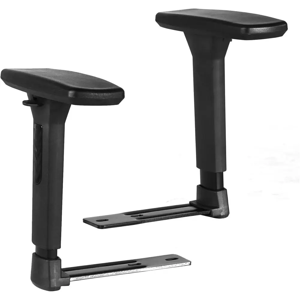

Universal 3D Adjustable T-Arm Armrest Bracket Set for Upright Gaming Chair Replacement