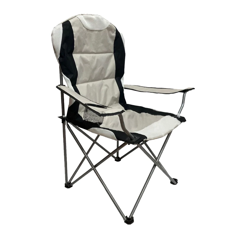 

Portable Folding Camping Chair Cushioned Armrest Storage Bag for Outdoor Travel Beach Moon Fishing Bedroom Dining Kitchen Use