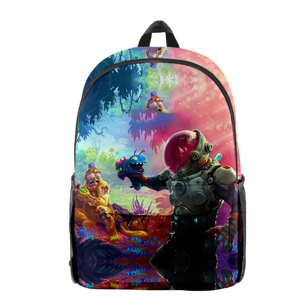 

High on Life Anime Backpack Student School Bag Unisex Daypack Zipper Traval Bag 2023 Casual Style Harajuku Bag
