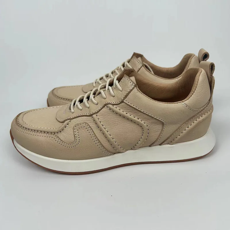 

Мужские кроссовки Cordovan с потертостями Top Grain Shell | Винтажные низкие кроссовки из стираной кожи, повседневные кроссовки ручной работы в стиле ретро