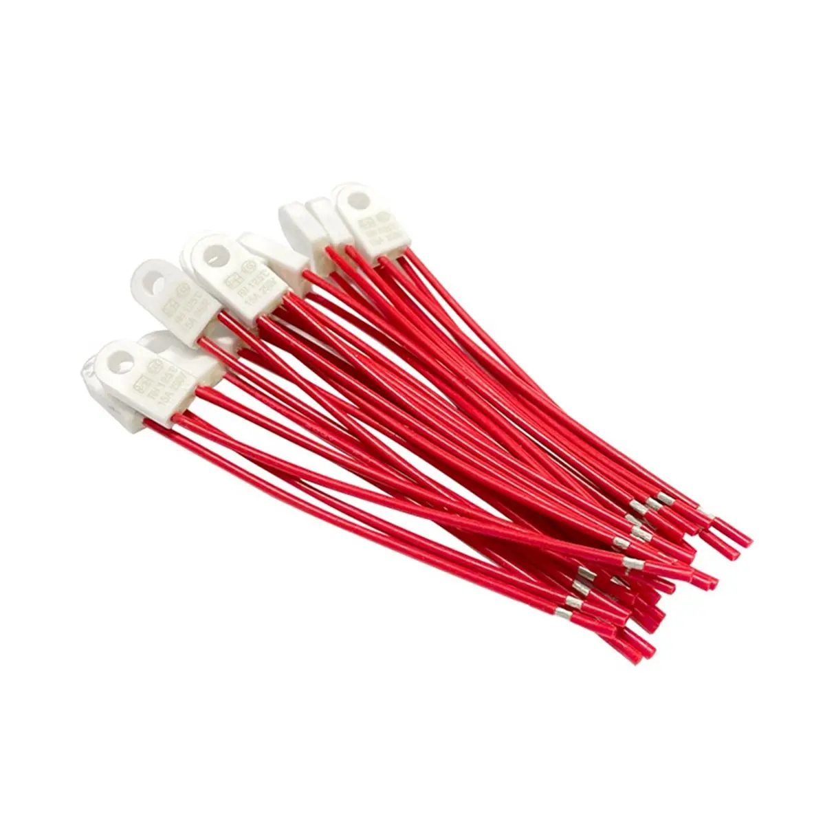 10pcs Thermal Fuse for 2.4 Assembly Hotbed Thermal Fuse 15A for 3D Printer Accessories