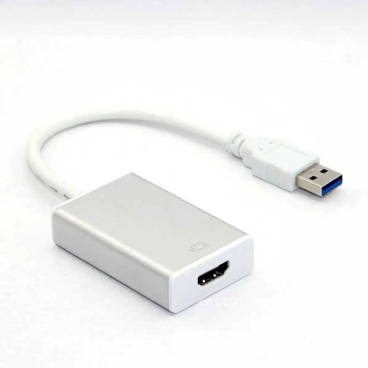 

Адаптер USB3.0 к HDMI для ноутбука, серебристый/черный, кабель для преобразования видео без драйверов, HD-выход 200 мм для USB-устройств