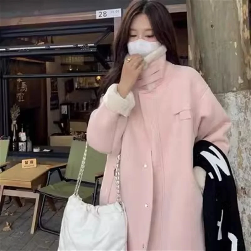 

Winter New Loose And Thick Long Imitation Fur Coat Lamb Fur Integrated Fur Coat Environmentally Friendly Coat Women's Wool Outwe