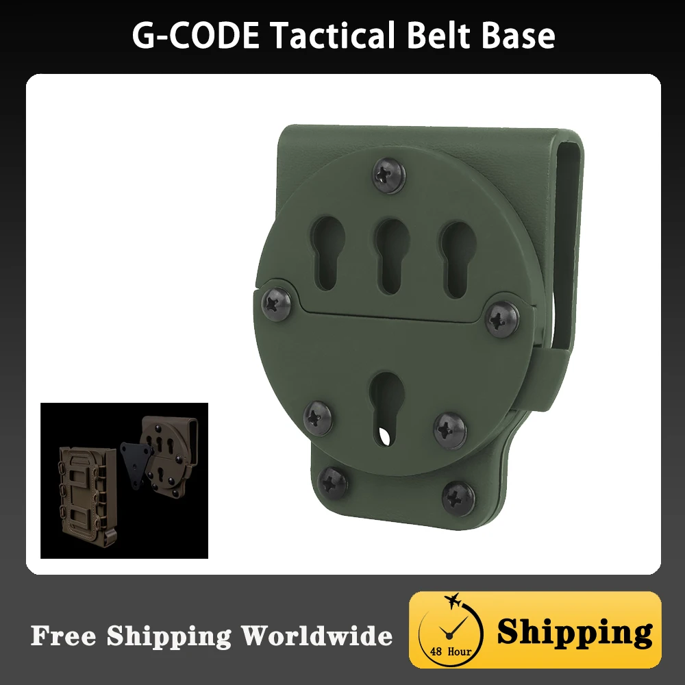 G-CODE Tactical Belt Base,Outdoor Tactical Accessories,Holster Accessories,Multifunctional Carrying