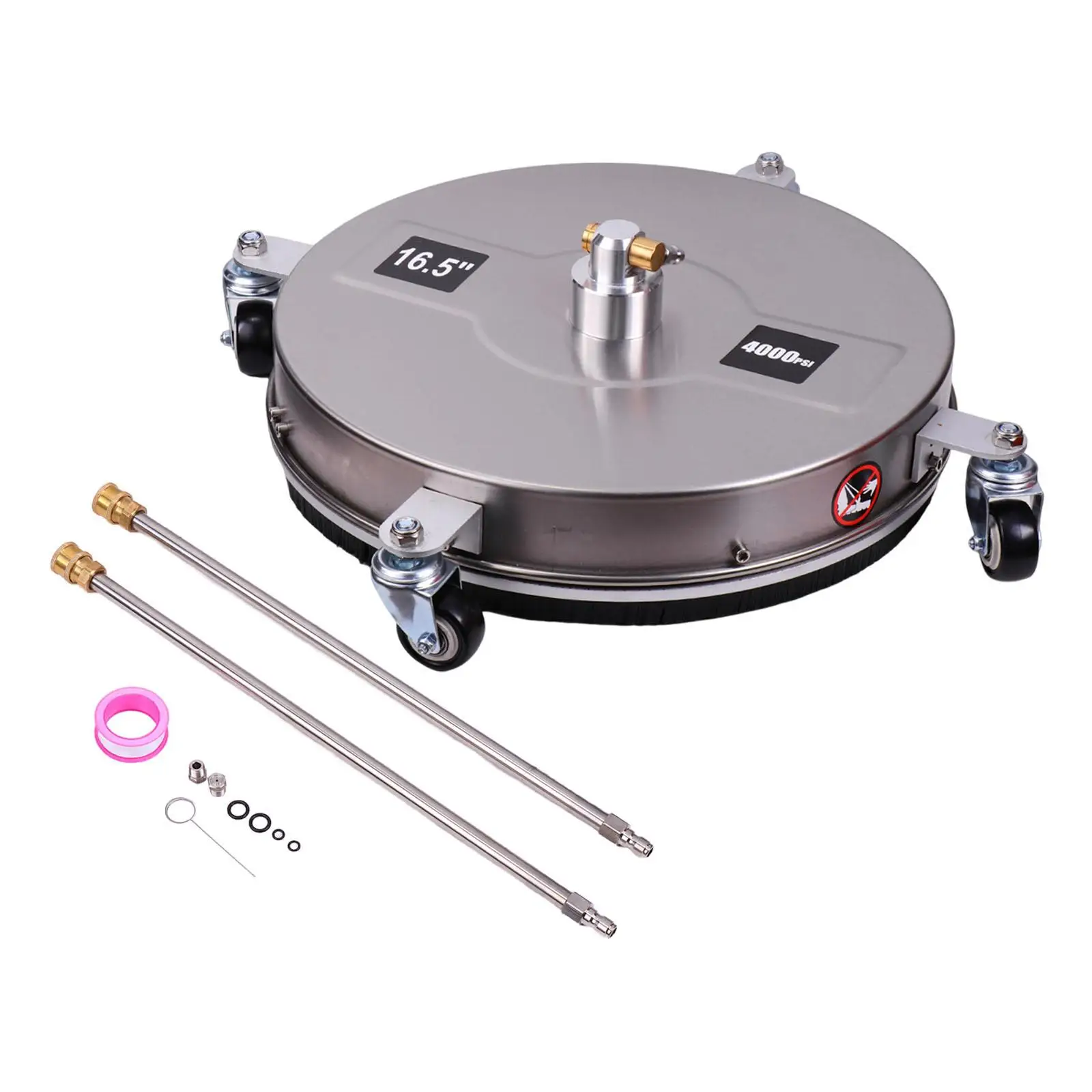 

Pressure Washer Surface Cleaner 1/4" Quick Connector for Patio Driveways