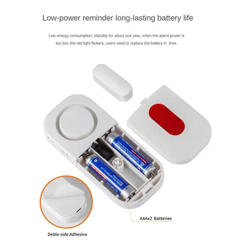 

Комплект сигнализации для дверей и окон, многофункциональный комплект противоугонной сигнализации, беспроводной пульт дистанционного управления, датчик двери, сигнализация 130 дБ, датчик двери-горячий