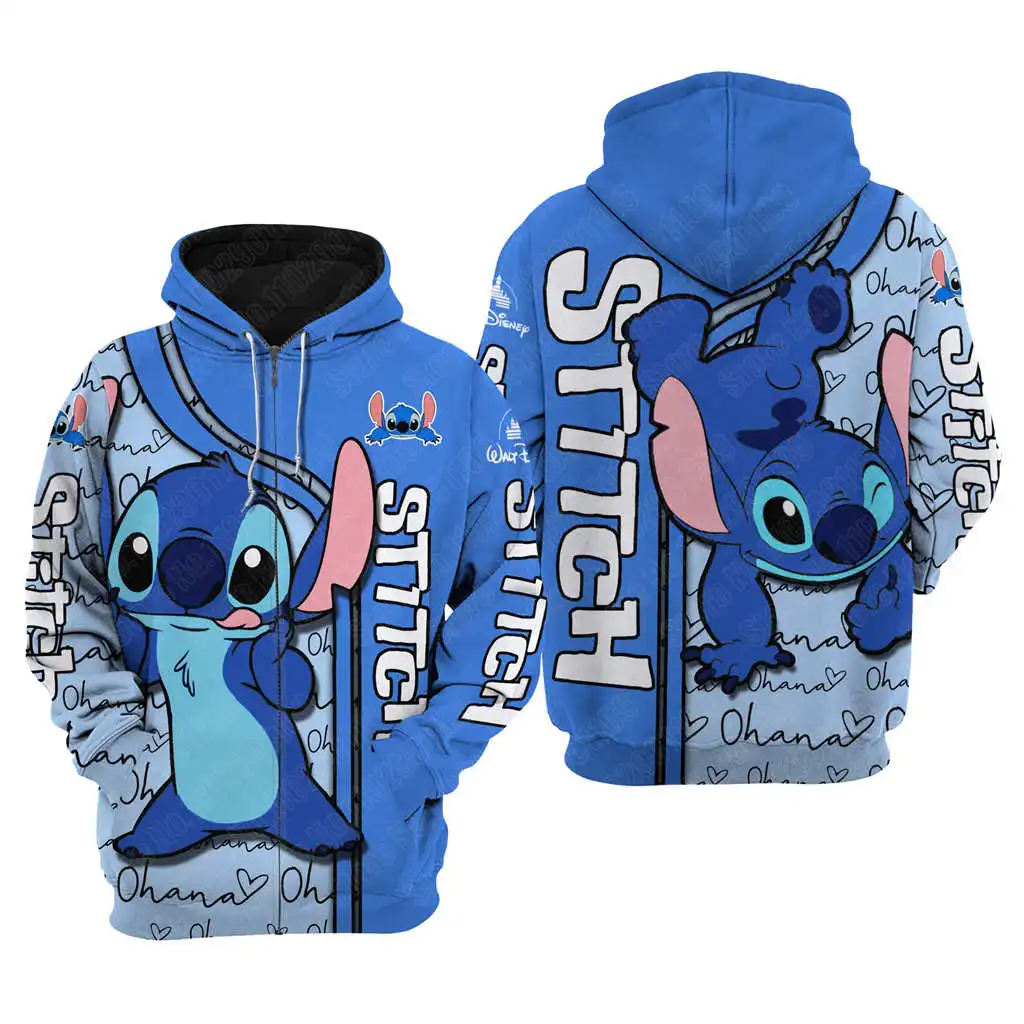 Lilo & Stitch  men women New 3D print Disney High Quality napping fashion hoodies jacketdropshipping