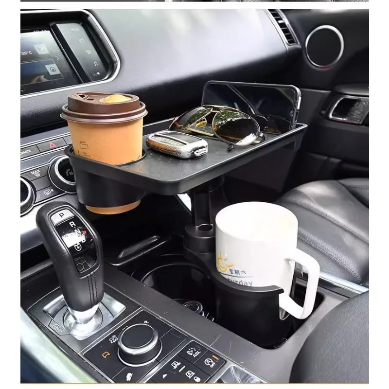 

Easy Install Remove Stand Auto Parts Cup Holder Phone Holder High End Best Gift Car Cup Holder Tray Car Storage Table Car Tray