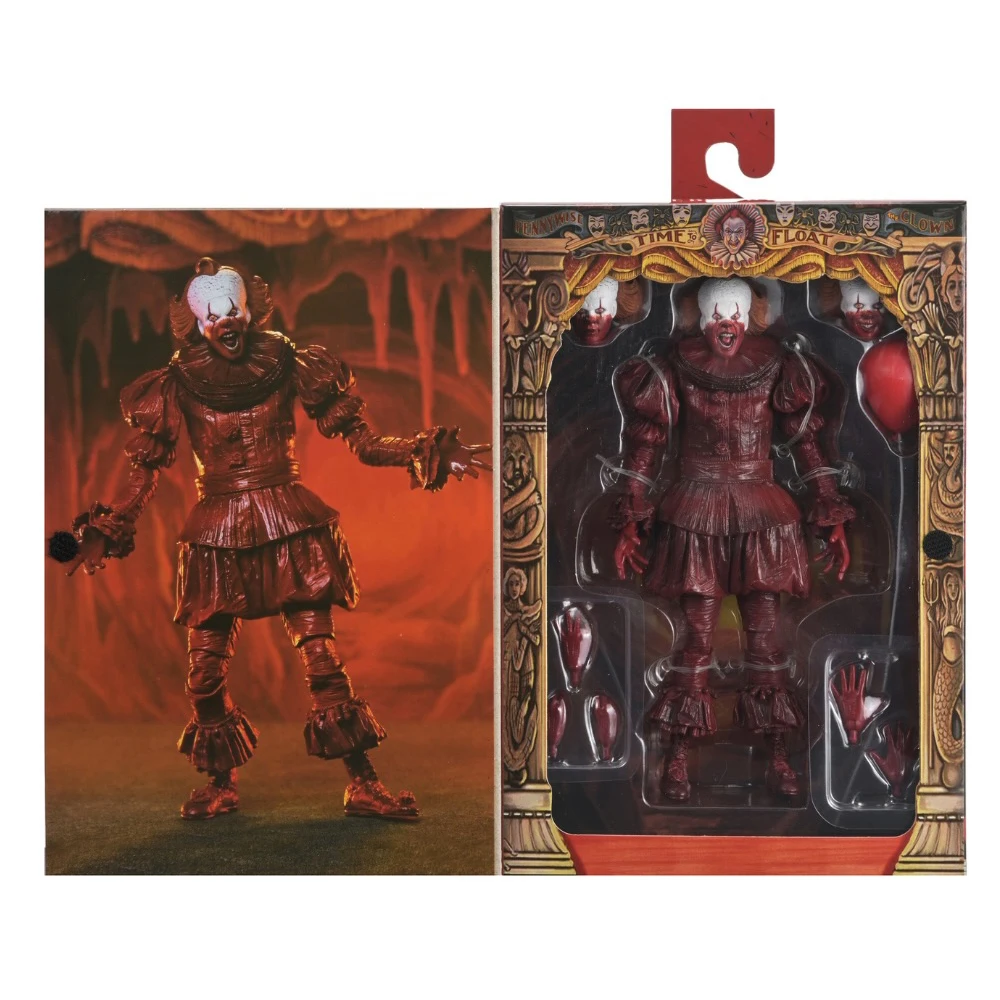 NECA Ultimate Blood Pennywise 7" Scale Action Figure Model Doll Garage Kit view 3