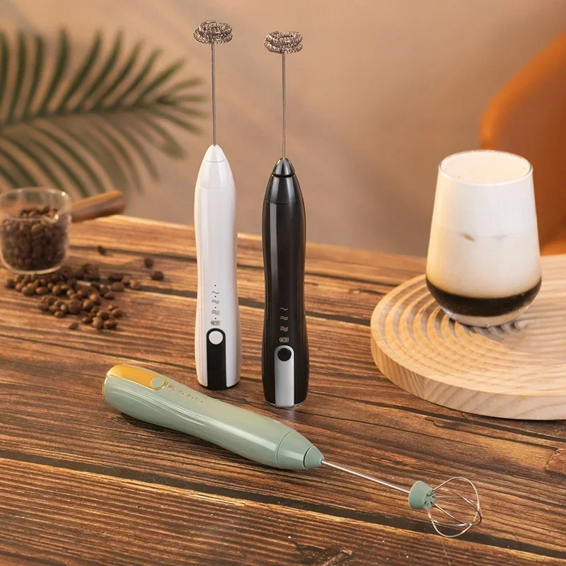 خلاط كهربائي منزلي متعدد الوظائف، خلاط يدوي لاسلكي، شحن USB، خلاط خلط دقيق البيض المحمول