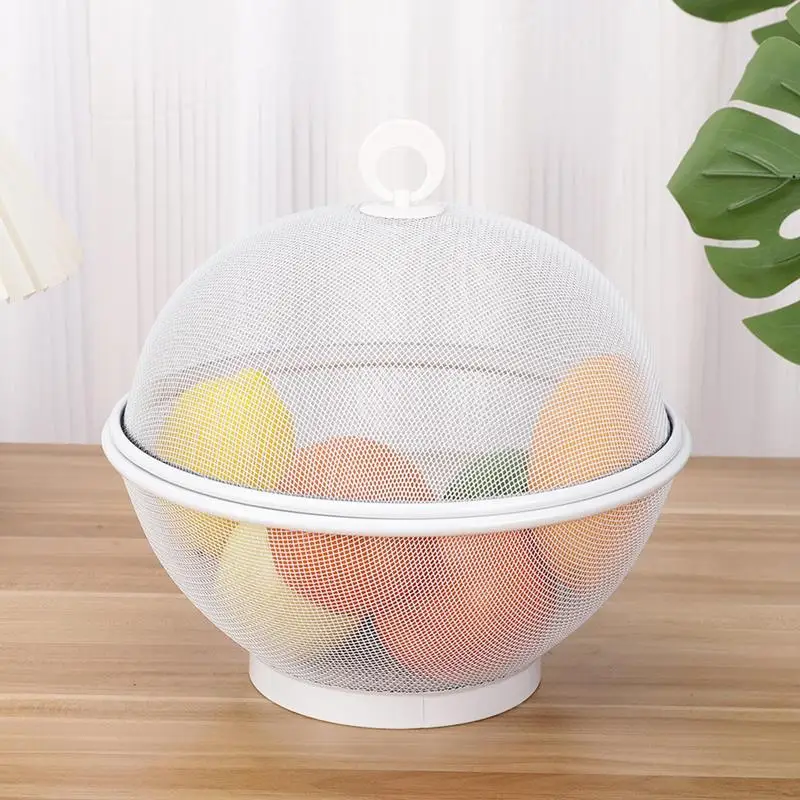 

Mesh Fruit Basket Bowl Veggies Organizer Container For Kitchen Reusable Draining Fruit Bowl For Kitchen Bakery Or Dining Room