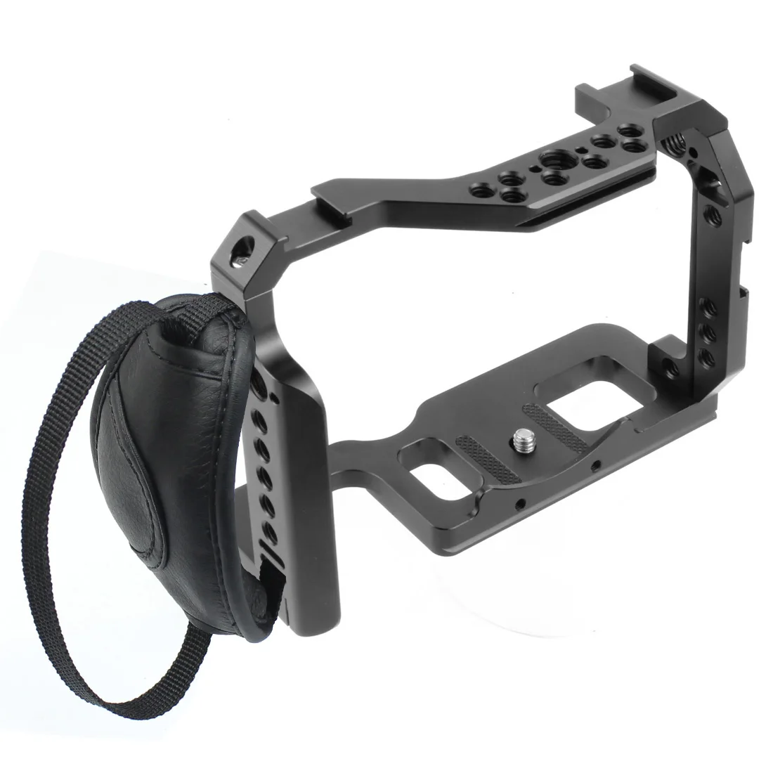 A7M4 A7R4 Kamera Vollkäfig Rig Griff Griff Arca-stil Kalten Schuh Halterung ARRI Ortung für Sony Alpha 7S III IV A7M3 A73 A7R3 A7S3 – Detail 32