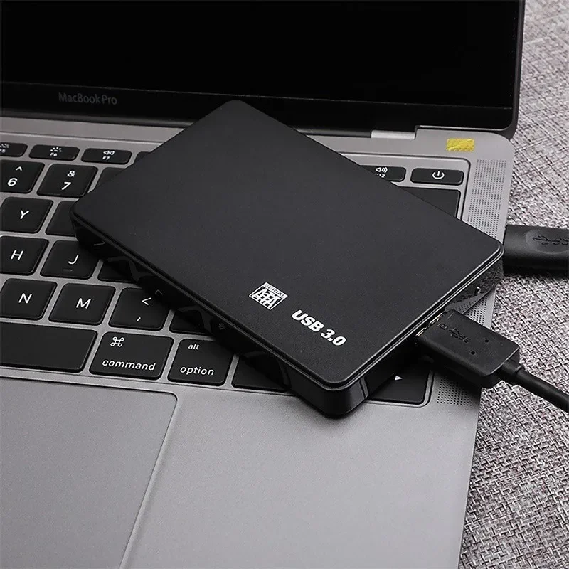 2.5 Inch USB 3.0 5Gbps Hard Drive Case SATA HDD SSD Enclosure Mini External Hard Drive Disk Box for PS5 PC Laptop Smartphone