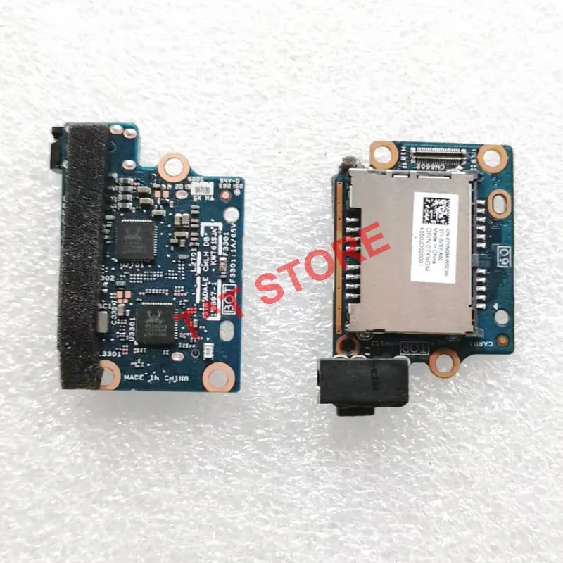 

Original CN-07YNGM For Dell XPS 17 9700 Precision 5750 Audio Card Reader IO Board 07YNGM 7YNGM Tested Well Free Shipping