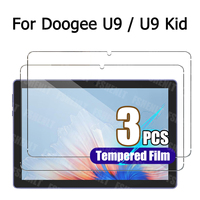 Screen Protector for Doogee U9 / U9 Kid 10.1 inch 2023 HD Clear 9H Hardness Tempered Glass Film for Doogee U9 / U9 Kid 10.1\