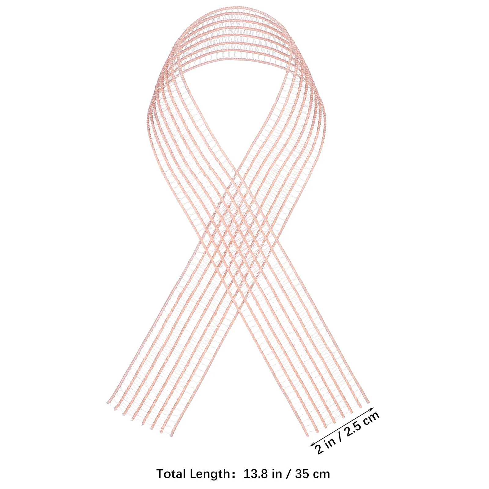 2 Buah Pita Elastis Tak Terlihat untuk Sepatu Pointe Balet Pita Peregangan Tali Sepatu Dansa Diperkuat untuk Tari Jazz Modern