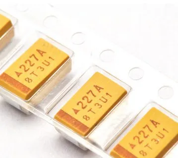 جديد 20 قطعة SMD التنتالوم المكثفات 10 فولت 220 فائق التوهج D (7343) 220 فائق التوهج 10 فولت