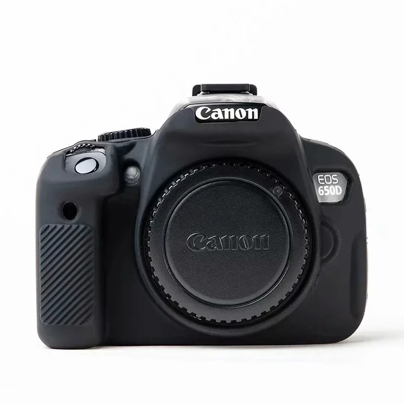 Voor Canon Eos 600d 700d 650d Siliconen Hoesje Zachte Camera Tas Canon Eos 700d Rubber Camera Body