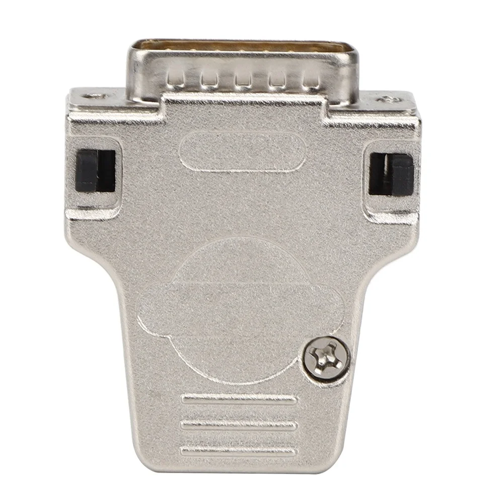 DB15P-180 D-SUB Serial Connector Metal Shell 15 Pin Male Interface Serial Adapter