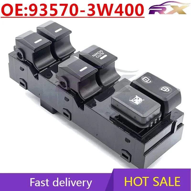 

НОВИНКА: Главный переключатель управления стеклоподъемниками 93570-3W400 для Kia Sportage 2011-2017 годов