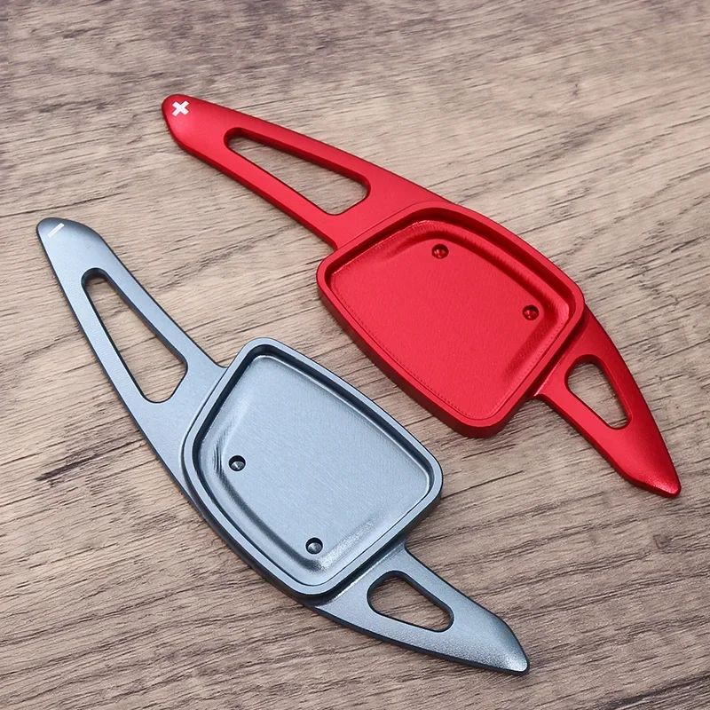 

2pcs Car Steering Wheel Shift Paddle Extension Aluminum Alloy Shifters For Audi A3 A4L A5 A6L A7 A8 S4 S6 S7 S8 Q6