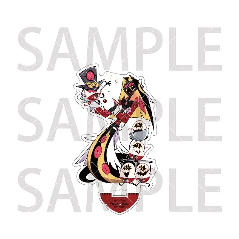 أنيمي "فندق هازبين" 15 سنتيمتر الاكريليك ستاندي-تشارلي مورنينجستار والاستور ، عيد الميلاد مكتب الديكور هدية عيد ميلاد لصديق #4