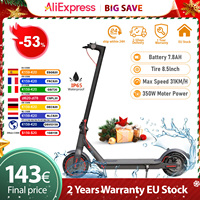 JUICEASE 365GO Electric Scooter 350W Motor 31KM/H Speed 8.5Inch Off Road 7.8AH Foldable Adults Smart Electric Scooter with APP