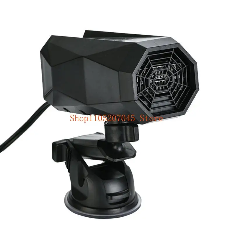 37cd Quick Heating 12V Car Window Defroster, Portable Windshield Heater with Energy Saving Design Suitable for Winter Travel
