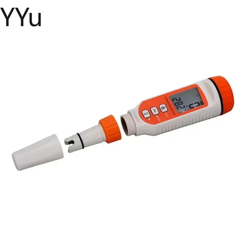 Digital Water Quality Meter Conductivity Analyzer Professional Total Dissolved Solid TDS/COND 2.00-19.99mS Temperature Tester