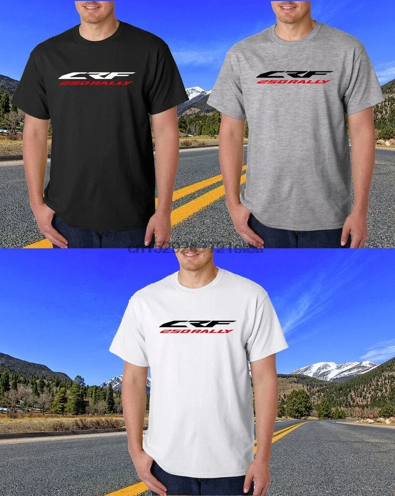 

CRF 250 Rally Black T-Shirts Tee Grey Tee Men S to 3XL