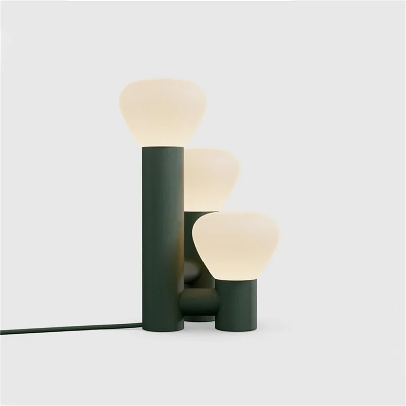Parc tafellamp Nordic Creative gekleurd glas Tafellamp voor woonkamer Koffie Slaapkamer LED Decor Nachtkastje Licht
