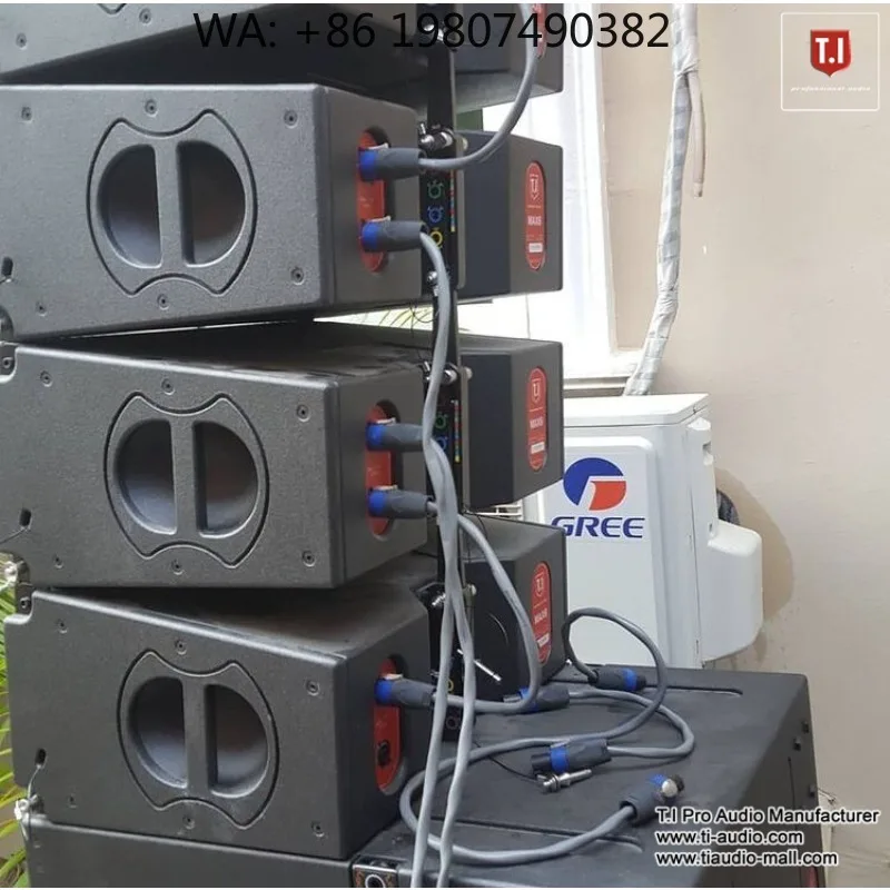 6.5 Inch Two-Way Passive Portable Line Array Speaker Professional Audio Equipment for Stage Concert Live Sales