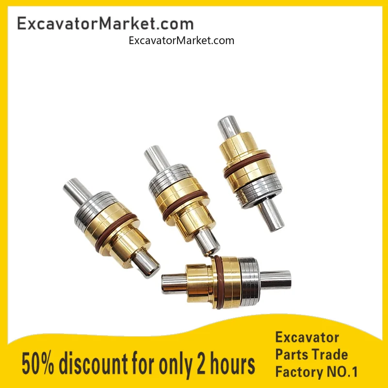 Excavator Parts For DH DX 150 215 220 225 300-5-7-9 Foot valve walking bullet excavator accessories