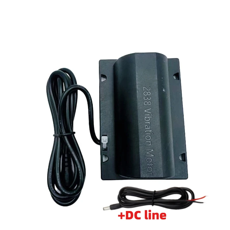 2838 DC-trillingsmotor 12 V/24 V met DC-draad - voor massagebed, vibrator, feedermachine, voedseldispenser, waarschuwingsapparaat